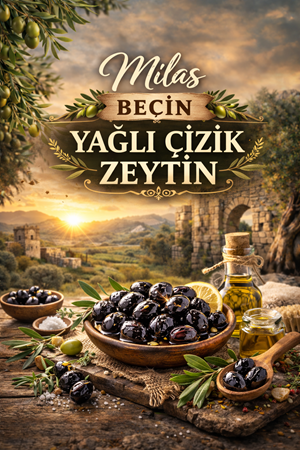 Kategori - Milas /Beçin Yağlı Çizik Zeytin  Çeşitleri